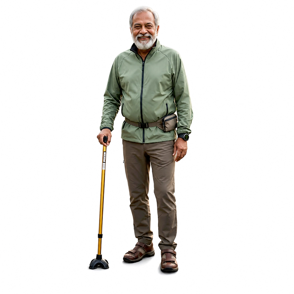 Solo-Balance-walking-stick